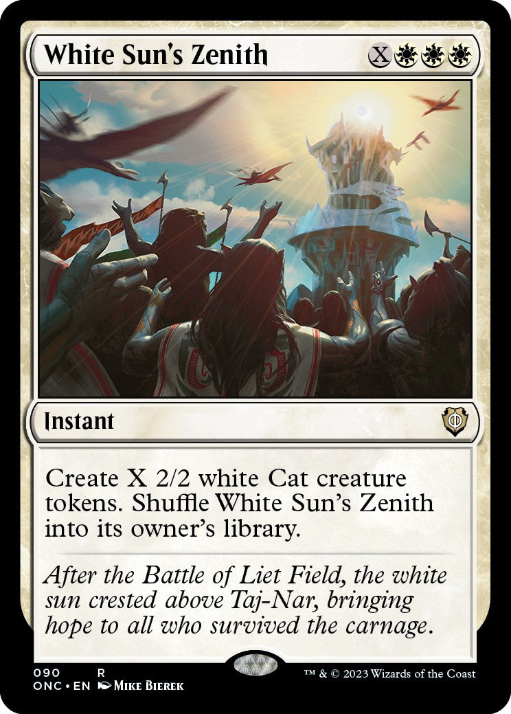 White Sun's Zenith [Phyrexia: All Will Be One Commander] | Tables and Towers