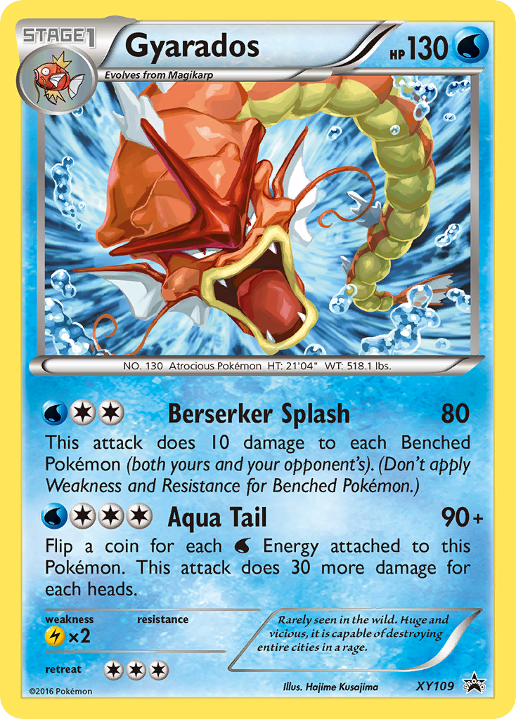 Gyarados (XY109) [XY: Black Star Promos] | Tables and Towers