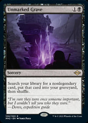 Unmarked Grave [Modern Horizons 2] | Tables and Towers