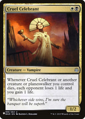 Cruel Celebrant [The List] | Tables and Towers