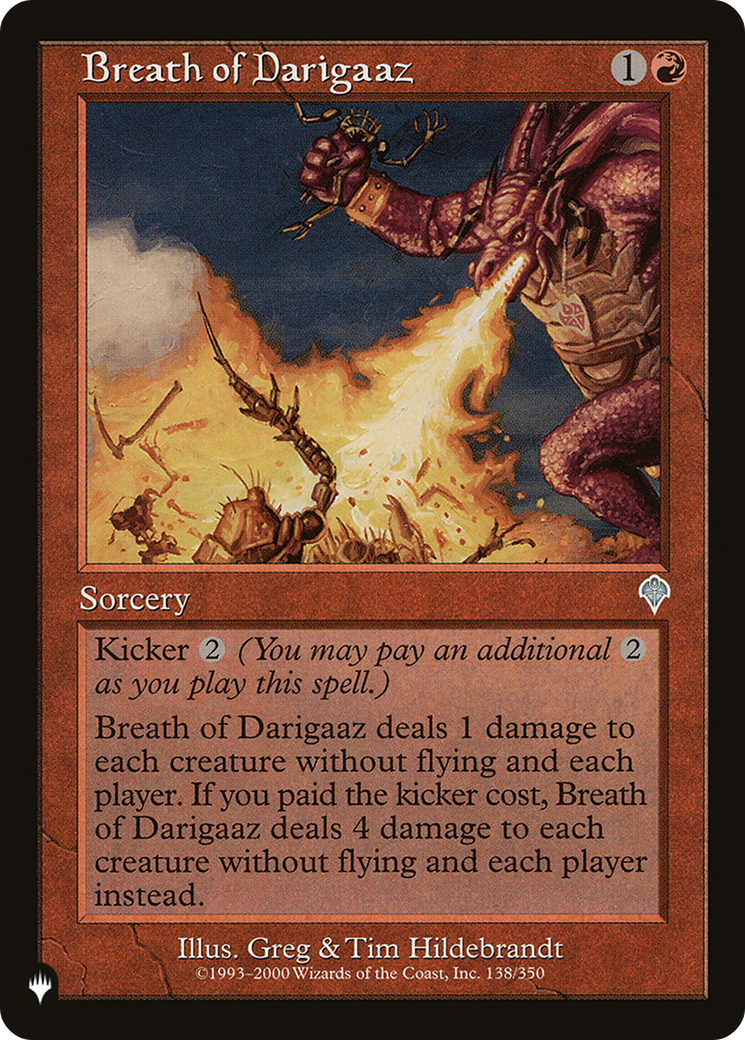 Breath of Darigaaz [The List Reprints] | Tables and Towers