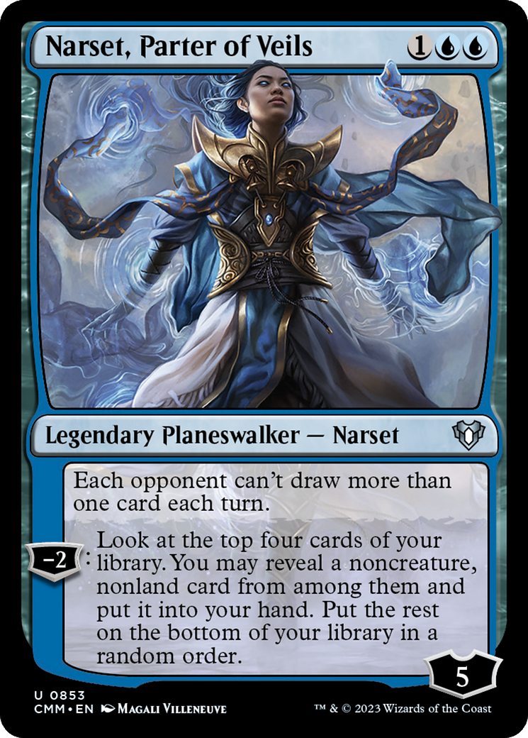 Narset, Parter of Veils [Commander Masters] | Tables and Towers