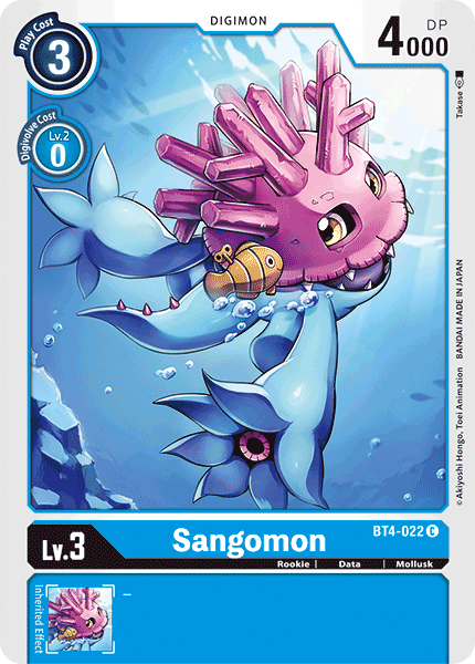 Sangomon [BT4-022] [Great Legend] | Tables and Towers