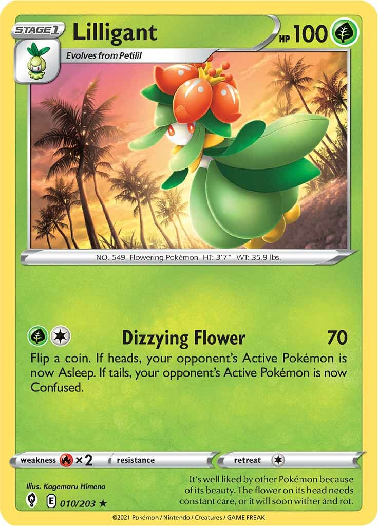 Lilligant (010/203) [Sword & Shield: Evolving Skies] | Tables and Towers