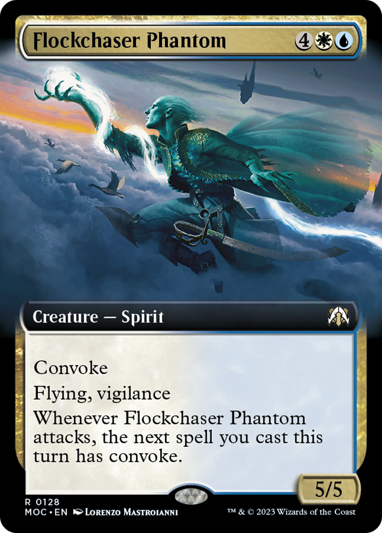 Flockchaser Phantom (Extended Art) [March of the Machine Commander] | Tables and Towers