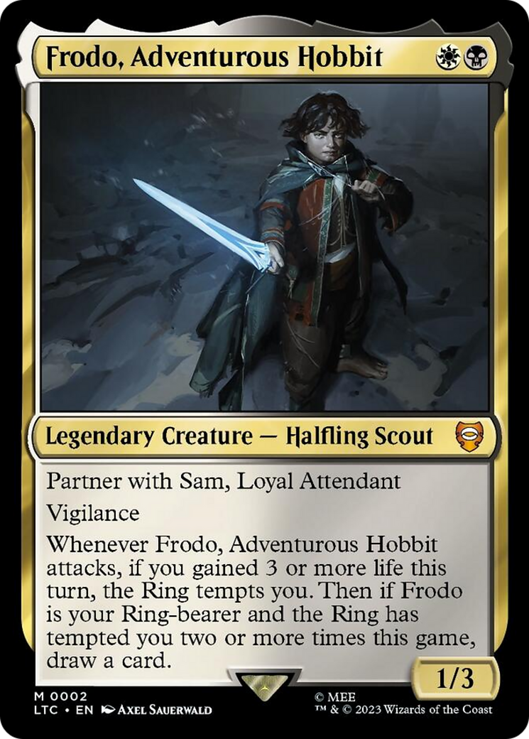 Frodo, Adventurous Hobbit [The Lord of the Rings: Tales of Middle-Earth Commander] | Tables and Towers