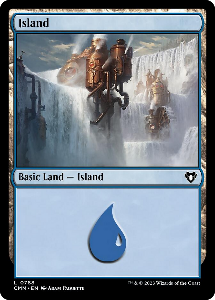 Island (788) [Commander Masters] | Tables and Towers