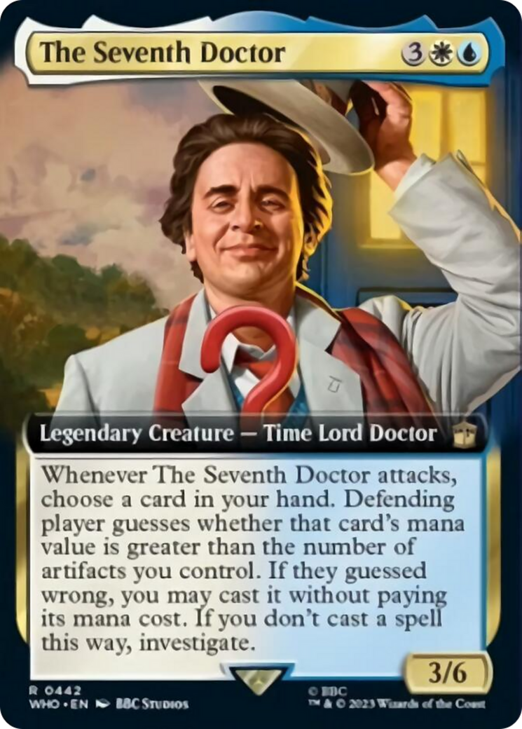 The Seventh Doctor (Extended Art) [Doctor Who] | Tables and Towers