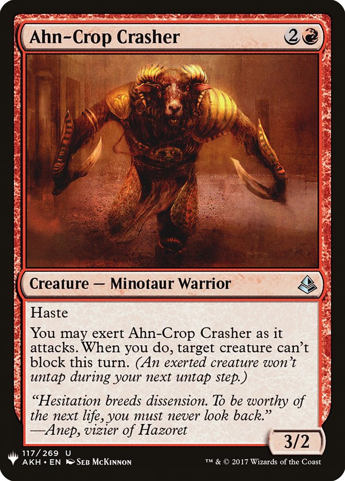 Ahn-Crop Crasher [Mystery Booster] | Tables and Towers