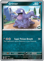 Grimer (126/198) [Scarlet & Violet: Base Set] | Tables and Towers