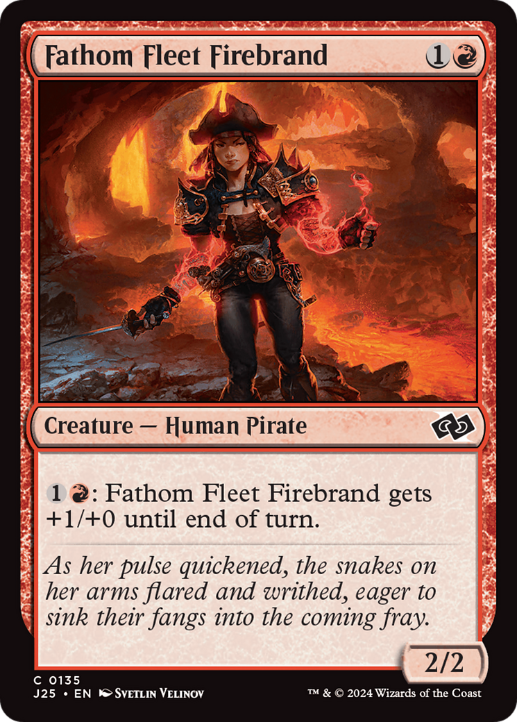 Fathom Fleet Firebrand [Foundations Jumpstart] | Tables and Towers