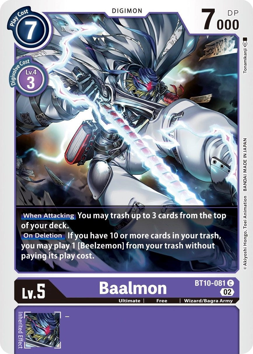 Baalmon [BT10-081] [Xros Encounter] | Tables and Towers