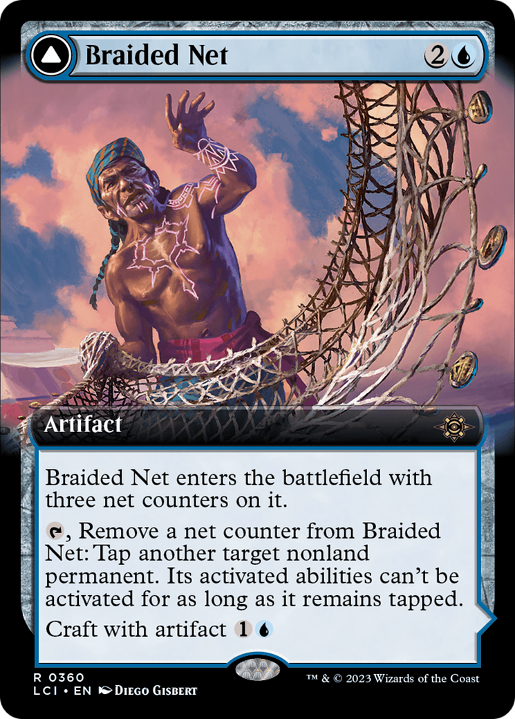 Braided Net // Braided Quipu (Extended Art) [The Lost Caverns of Ixalan] | Tables and Towers