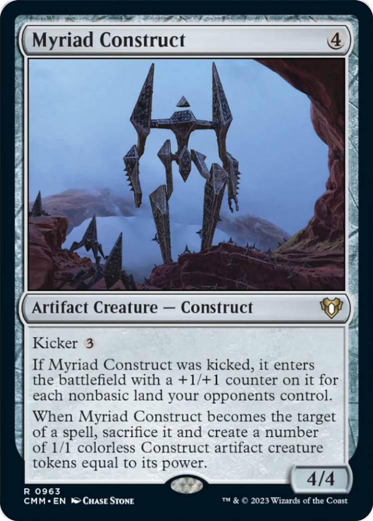 Myriad Construct [Commander Masters] | Tables and Towers