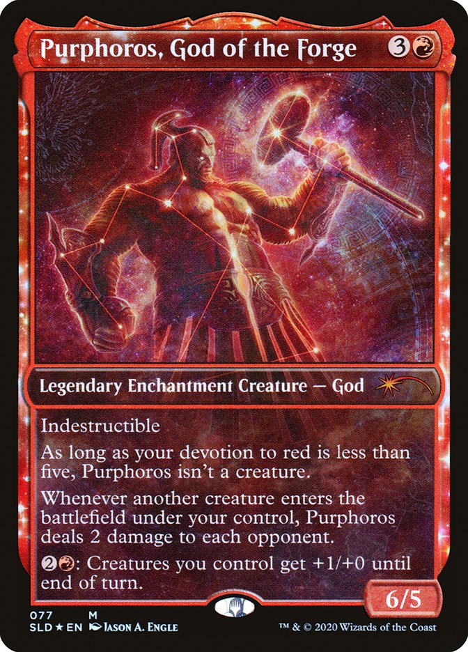 Purphoros, God of the Forge [Secret Lair Drop Series] | Tables and Towers