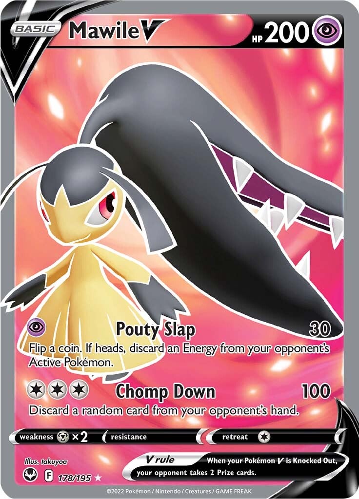 Mawile V (178/195) [Sword & Shield: Silver Tempest] | Tables and Towers