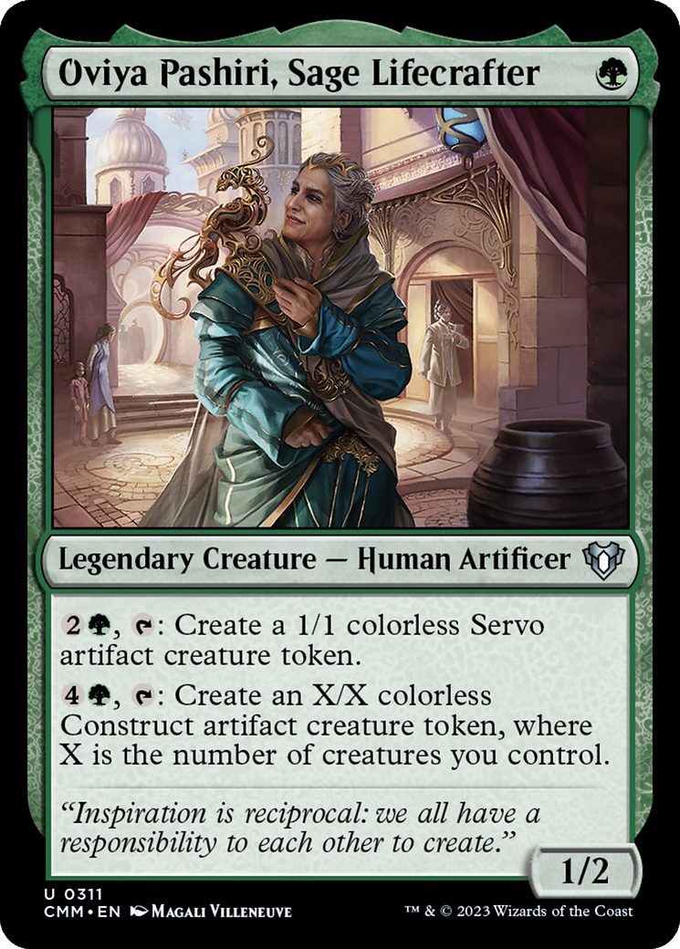 Oviya Pashiri, Sage Lifecrafter [Commander Masters] | Tables and Towers