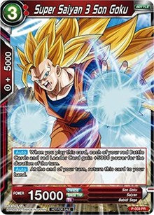 Super Saiyan 3 Son Goku (Non-Foil Version) (P-003) [Promotion Cards] | Tables and Towers