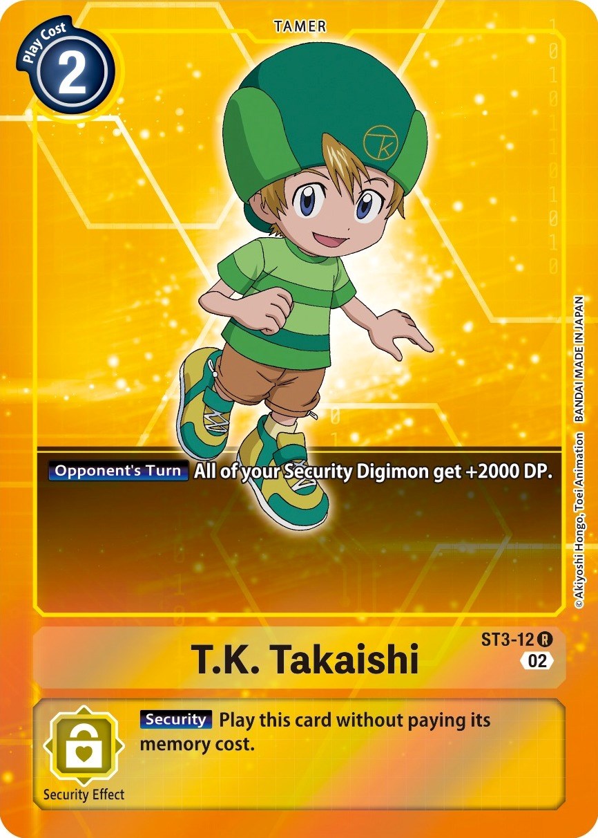 T.K. Takaishi [ST3-12] (Alternate Art) [Starter Deck: Jesmon] | Tables and Towers