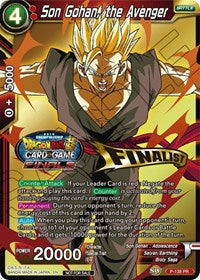 Son Gohan, the Avenger (Championship Final 2019) (Finalist) (P-138) [Tournament Promotion Cards] | Tables and Towers