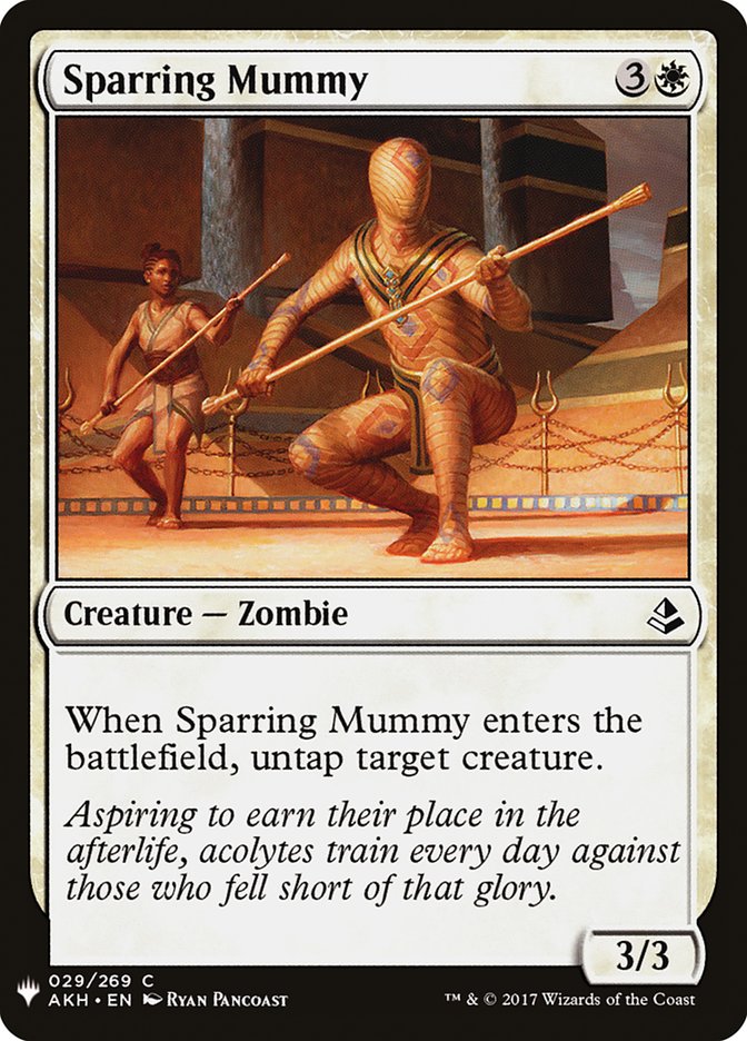 Sparring Mummy [Mystery Booster] | Tables and Towers