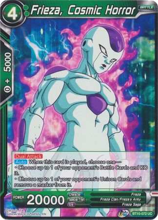 Frieza, Cosmic Horror (BT10-072) [Rise of the Unison Warrior 2nd Edition] | Tables and Towers