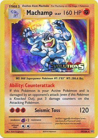 Machamp (59/108) (XY Evolutions Prerelease) [XY: Black Star Promos] | Tables and Towers