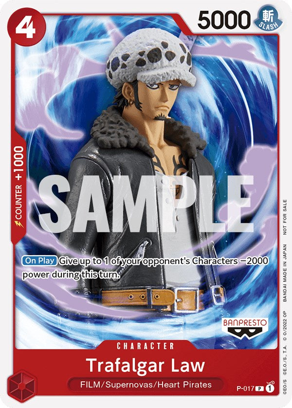 Trafalgar Law (One Piece Film Red) [One Piece Promotion Cards] | Tables and Towers