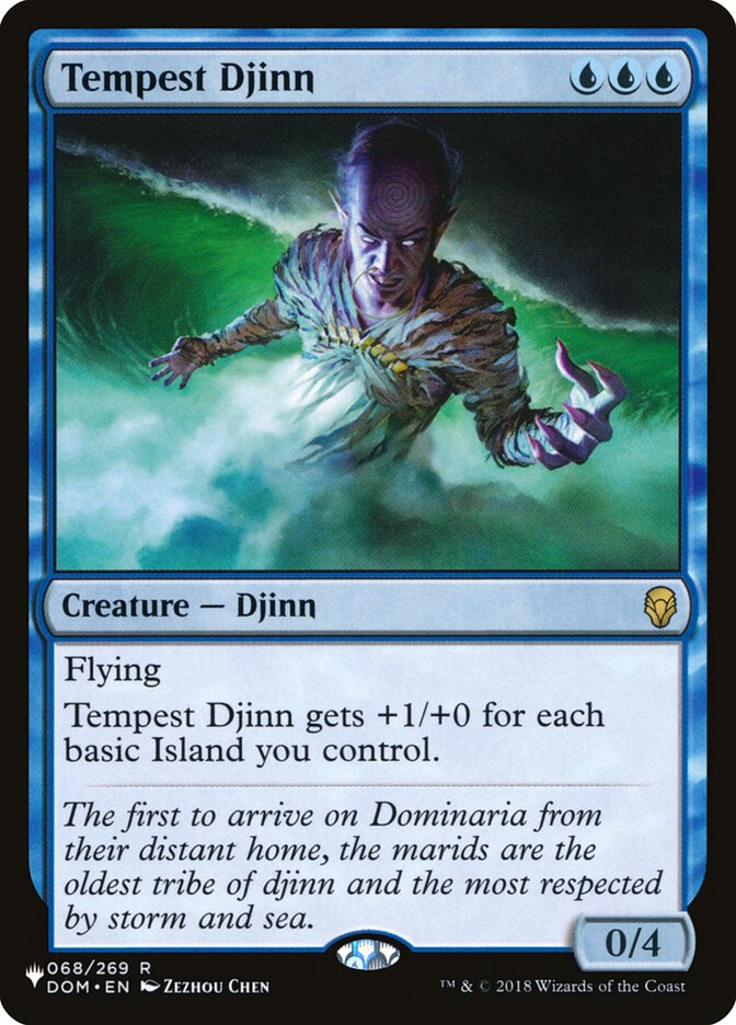 Tempest Djinn [The List] | Tables and Towers