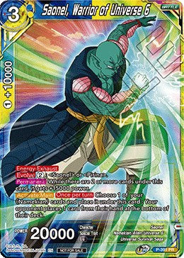 Saonel, Warrior of Universe 6 (Tournament Pack Vol. 8) (P-391) [Tournament Promotion Cards] | Tables and Towers