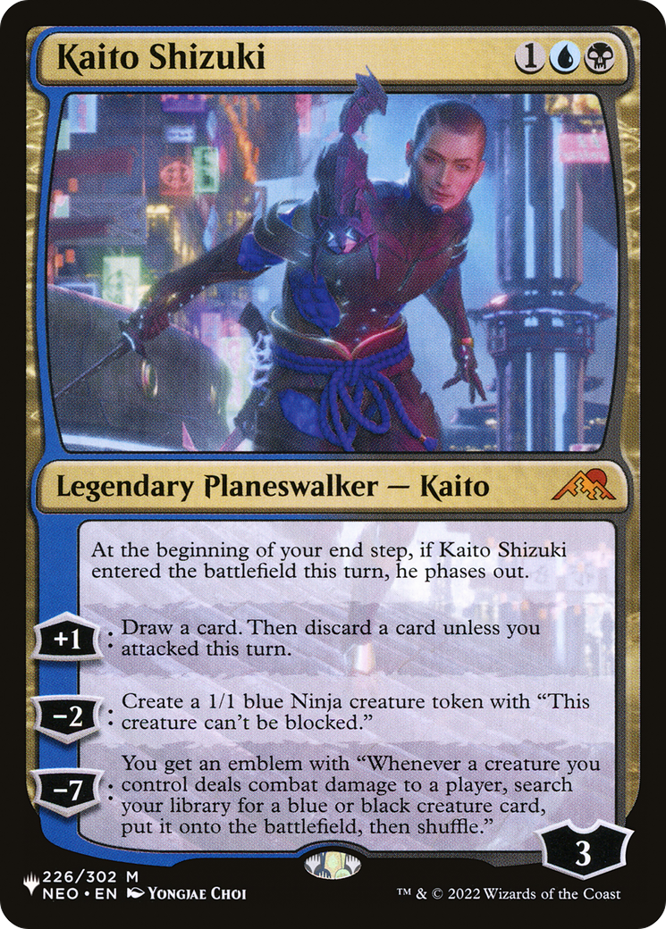 Kaito Shizuki [The List] | Tables and Towers