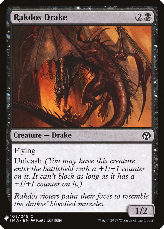 Rakdos Drake [Mystery Booster] | Tables and Towers