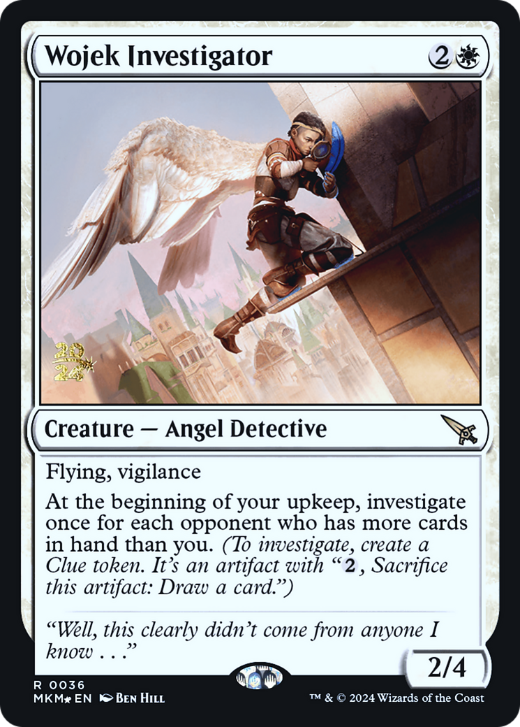 Wojek Investigator [Murders at Karlov Manor Prerelease Promos] | Tables and Towers