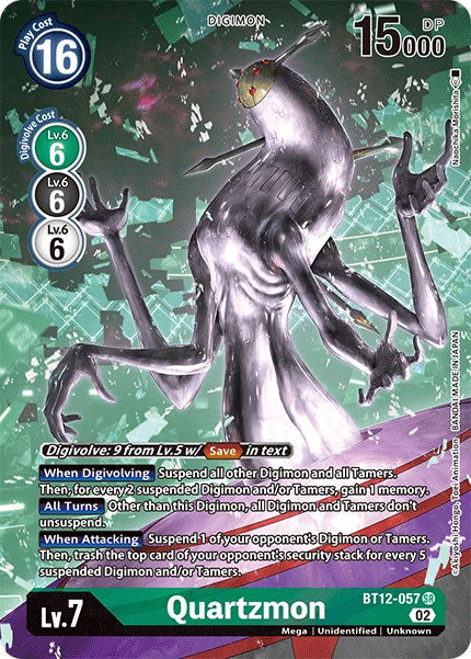 Quartzmon [BT12-057] (Alternate Art) [Across Time] | Tables and Towers