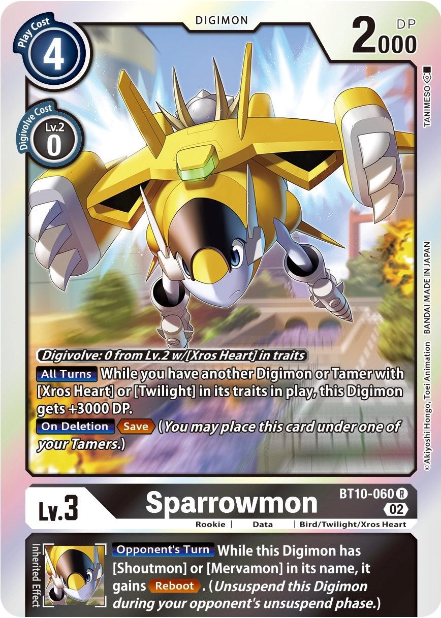 Sparrowmon [BT10-060] [Xros Encounter] | Tables and Towers