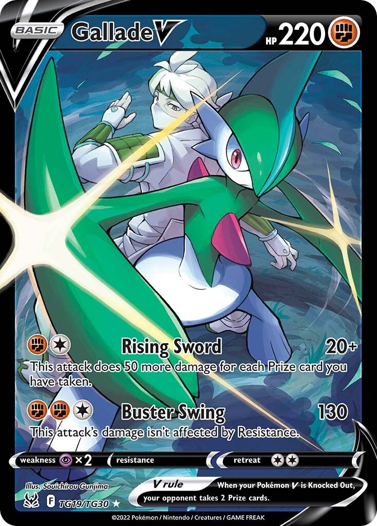 Gallade V (TG19/TG30) [Sword & Shield: Lost Origin] | Tables and Towers