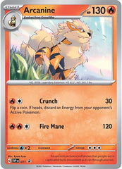 Arcanine (011) [Scarlet & Violet: Black Star Promos] | Tables and Towers