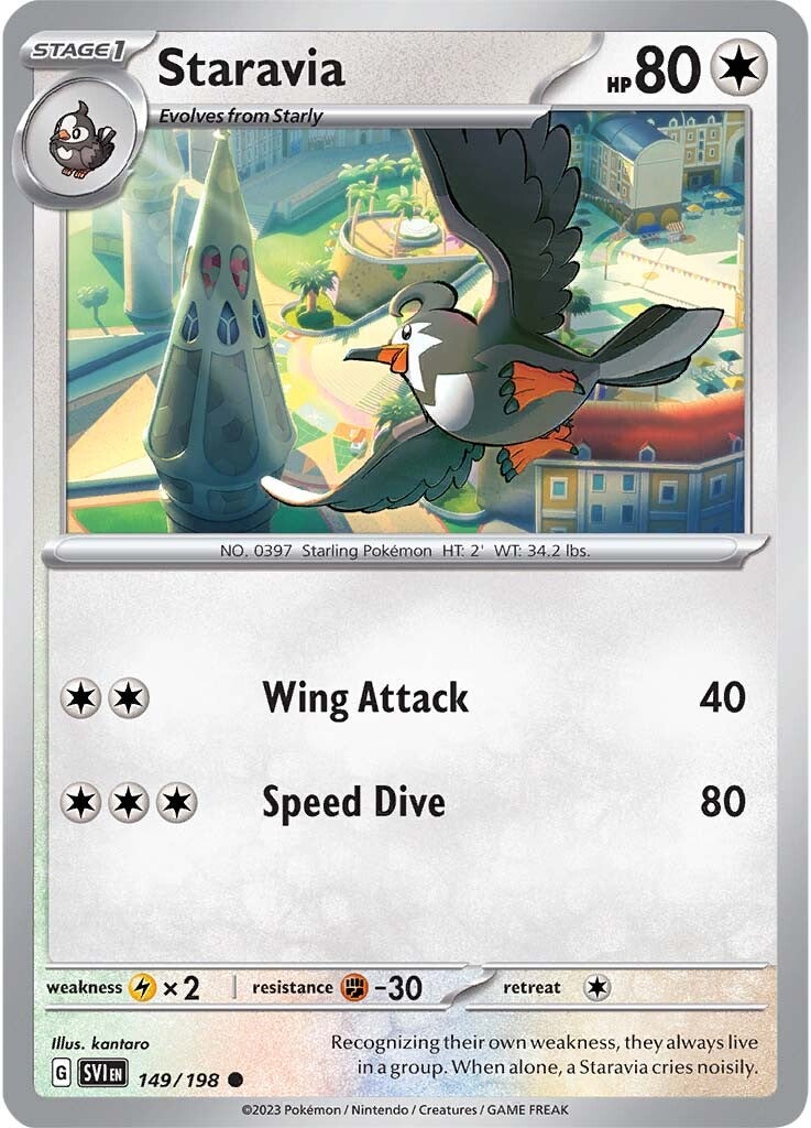 Staravia (149/198) [Scarlet & Violet: Base Set] | Tables and Towers