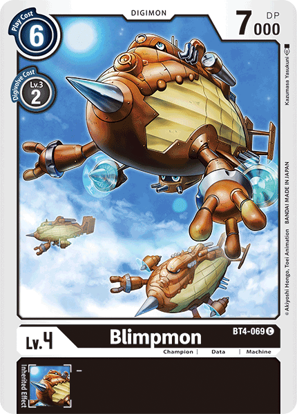 Blimpmon [BT4-069] [Great Legend] | Tables and Towers