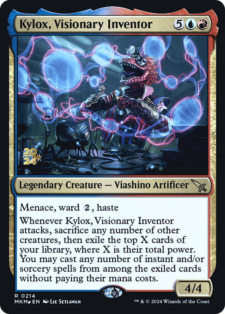 Kylox, Visionary Inventor [Murders at Karlov Manor Prerelease Promos] | Tables and Towers