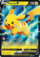 Pikachu V (SWSH063) [Sword & Shield: Black Star Promos] | Tables and Towers