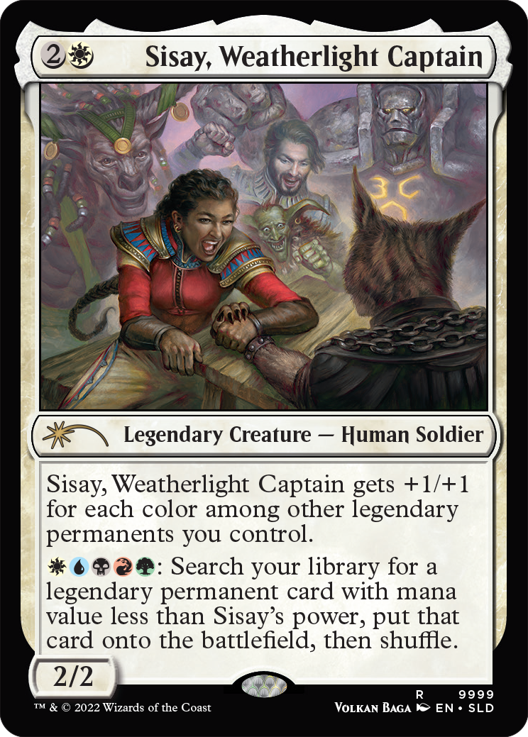 Sisay, Weatherlight Captain [Secret Lair Drop Series] | Tables and Towers