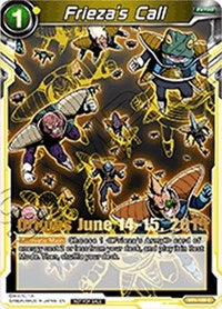 Frieza's Call (Origins 2019) (BT1-109_PR) [Tournament Promotion Cards] | Tables and Towers