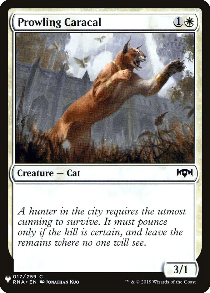 Prowling Caracal [Mystery Booster] | Tables and Towers