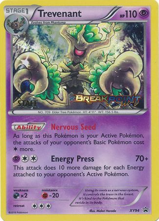 Trevenant (XY94) (Staff) [XY: Black Star Promos] | Tables and Towers