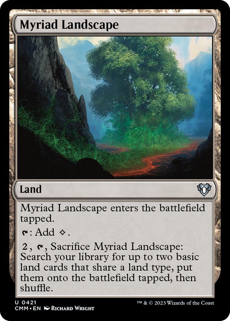 Myriad Landscape [Commander Masters] | Tables and Towers