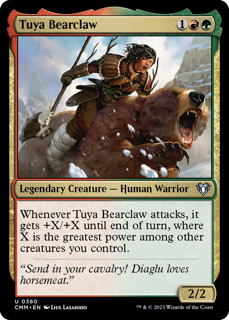 Tuya Bearclaw [Commander Masters] | Tables and Towers