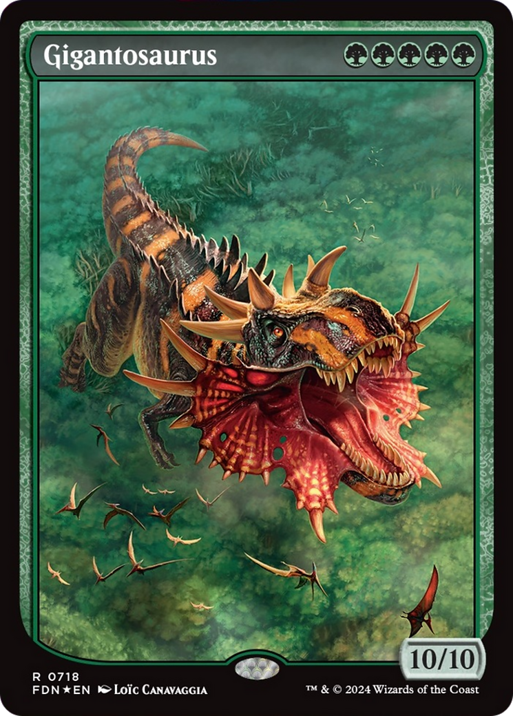 Gigantosaurus (Full Art) [Foundations] | Tables and Towers