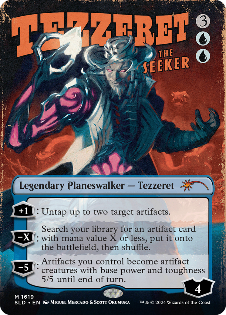 Tezzeret the Seeker (1619) [Secret Lair Drop Series] | Tables and Towers