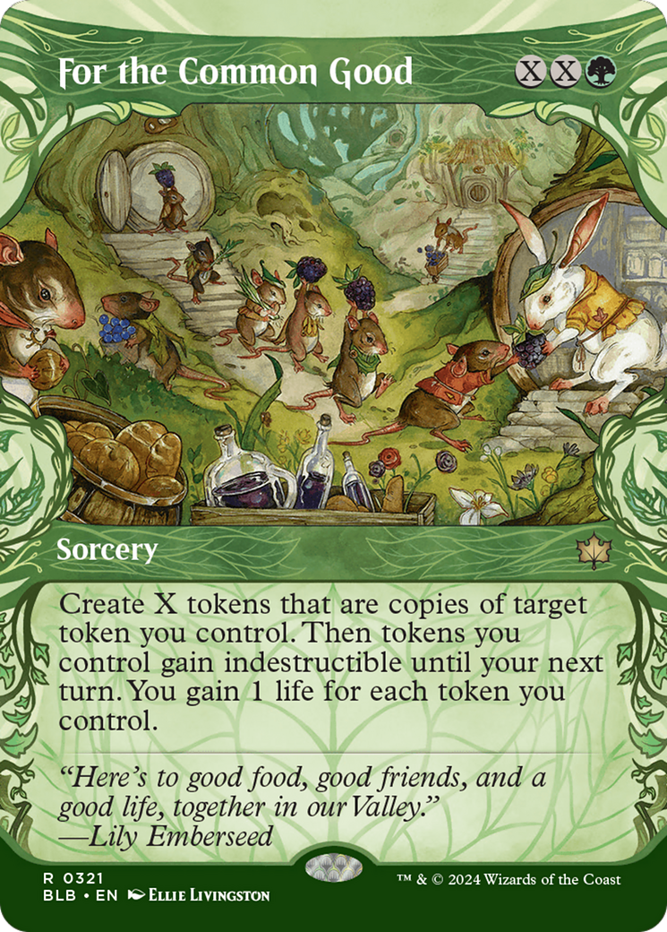 For the Common Good (Showcase) [Bloomburrow] | Tables and Towers